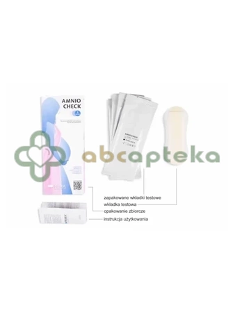 Test Amniocheck do wykrywania wycieku wód płodowych, 5 sztuk
