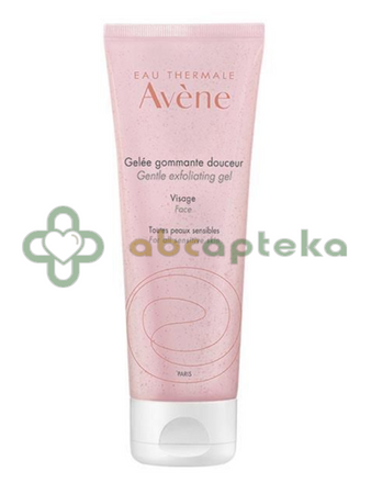 Avene, łagodzący peeling w żelu, 75 ml