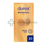 Durex Sensual XL, prezerwatywy, 10 sztuk