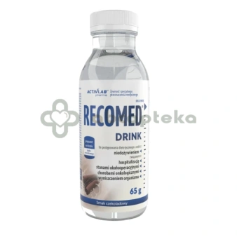Recomed Drink smak czekoladowy, butelka, 65 g