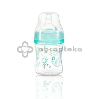 Babyono butelka antykolkowa, szerokootworowa, 402/01, miętowa, 120 ml 