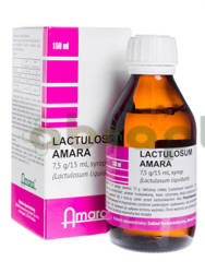 Lactulosum Amara, 7,5 g/15 ml, syrop, 150 ml