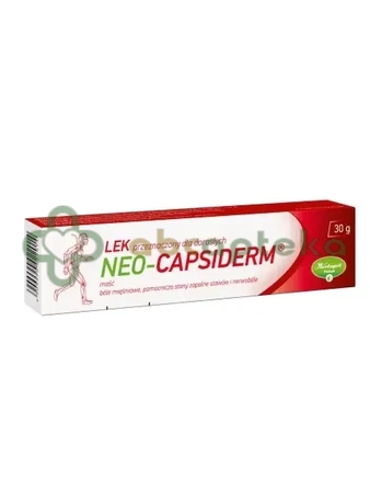 Neo-capsiderm, maść rozgrzewająca,               30 g