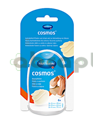 Cosmos Mix, plastry na pęcherze, hydrokoloidowe, 3 rozmiary, 6 sztuk