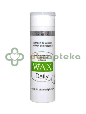 WAX  Pilomax Daily, szampon do włosów cienkich, 200 ml