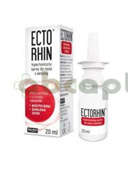 Ectorhin, hipertoniczny spray do nosa z ektoiną, 20 ml