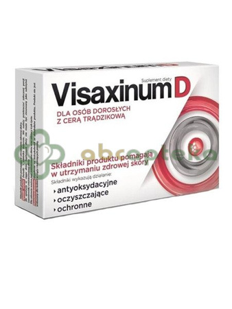 Visaxinum D dla dorosłych, 30 tabletek