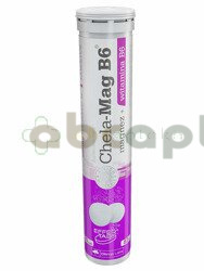 Olimp Chela-Mag B6 magnez+witamina B6, 20 tabletek musujących