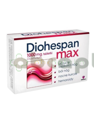 Diohespan max, 1000 mg,  30 tabletek