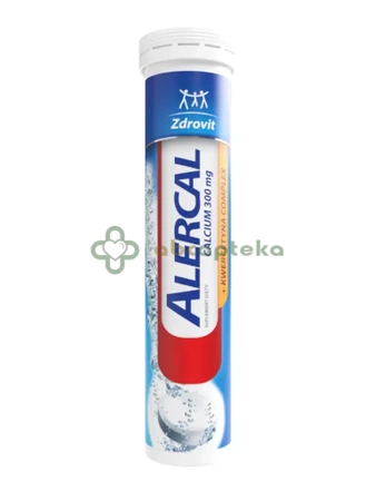 Zdrovit Alercal Calcium + kwercetyna Complex, 20 tabletek musujących