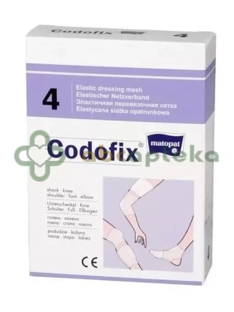 Codofix 4,elastyczna siatka opatrunkowa, niejałowa, 3 cm x 1 m, 1 sztuka   