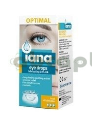 Iana Optimal 0.1 % krople do oczu 10 ml