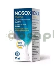 Nosox Classic aerozol do nosa 0,05% 10 ml