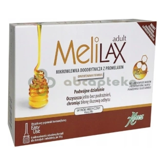 MELILAX ADULT, Mikrowlewka doodbytnicza, 6 sztuk