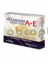 Vitaminum A+E Extra Plus, 30 tabletek
