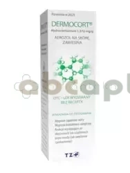 Dermocort, 1,372 mg/g, aerozol na skórę, 38,25 g