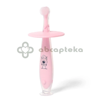 Babyono bezpieczna szczoteczka do zębów 6m+, 551/02, 1 sztuka