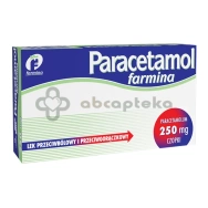 Paracetamol 250 mg Farmina, 10 czopków doodbytniczych