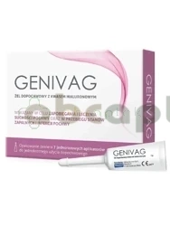 Genivag żel dopochwowy z kwasem hialuronowym,           7 sztuk