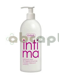 Ziaja Intima, kremowy płyn do higieny intymnej z kwasem mlekowym, 500 ml