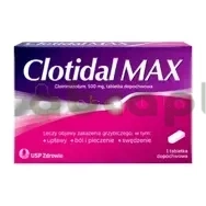Clotidal Max, 1 tabletka dopochwowa