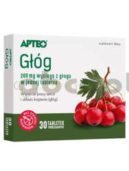 Głóg APTEO, 30 tabletek