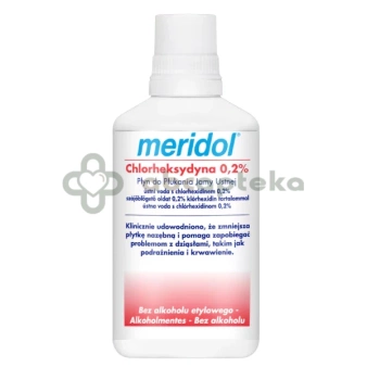 Meridol Chlorheksydyna, płyn do płukania jamy ustnej, 300 ml