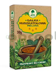 Dary Natury, gałka muszkatołowa mielona, 30 g