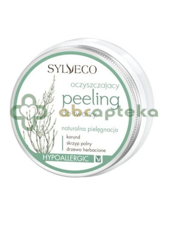 Sylveco, oczyszczający peeling do twarzy, 75 ml