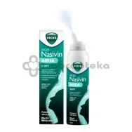 Vicks Nasivin Aqua Soft, spray do nosa, 120 ml