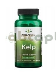 SWANSON Kelp 225 mcg, 250 kapsułek