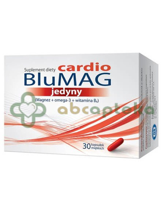 BluMag Cardio jedyny, 30 kapsułek