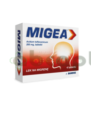 Migea, 200 mg, 4 tabletki