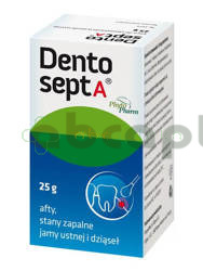 Dentosept A, płyn z atomizerem, 25 g