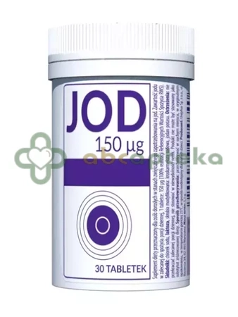 Jod 150 µg, 30 tabletek