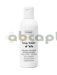 Ziaja Kozie Mleko, odżywka kondycjonująca z keratyną do włosów, 200 ml