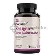 Pharmovit Kolagen + kwas hialuronowy, 90 kapsułek