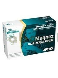Magnez dla mężczyzn APTEO, 30 kapsułek