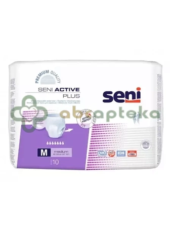 Seni Active Plus, majtki chłonne, rozmiar M, 10 sztuk