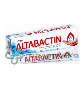 Altabactin (250IU+5mg)/g, maść, 20 g