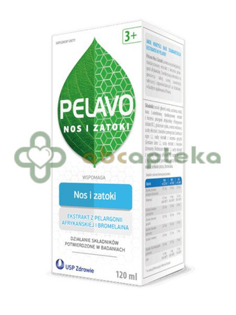 Pelavo Nos i Zatoki syrop 120 ml