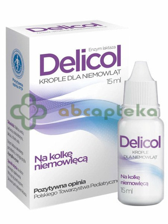 Delicol krople dla niemowląt 15 ml