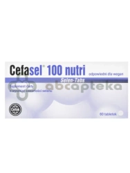 Cefasel 100 Nutri, 60 tabletek