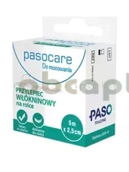 Pasocare Soft Roll, przylepiec włókninowy na rolce, 5 m x 2,5 cm, 1 sztuka