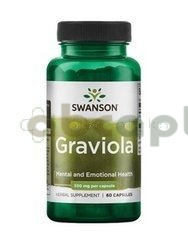 SWANSON Graviola 530 mg, 60 kapsułek