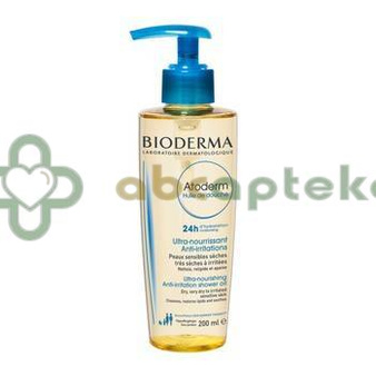 BIODERMA ATODERM, Nawilżający olejek do kąpieli i pod prysznic, 200 ml