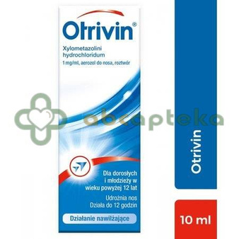 Otrivin, 0,1%, aerozol do nosa, 10 ml