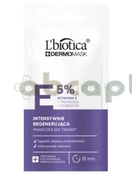 L'biotica, Dermomask, intensywnie regenerująca maska z witaminą E, 8 ml