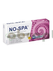 No-Spa, 40 mg, 40 tabletek