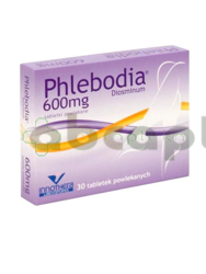 Phlebodia, 600 mg, 30 tabletek